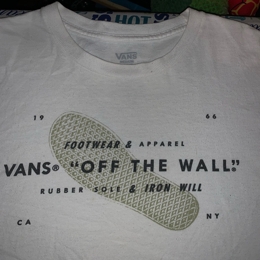 Vans “Off The Wall!” Rubber Sole & Iron Will